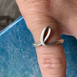 James Avery “L” ring.